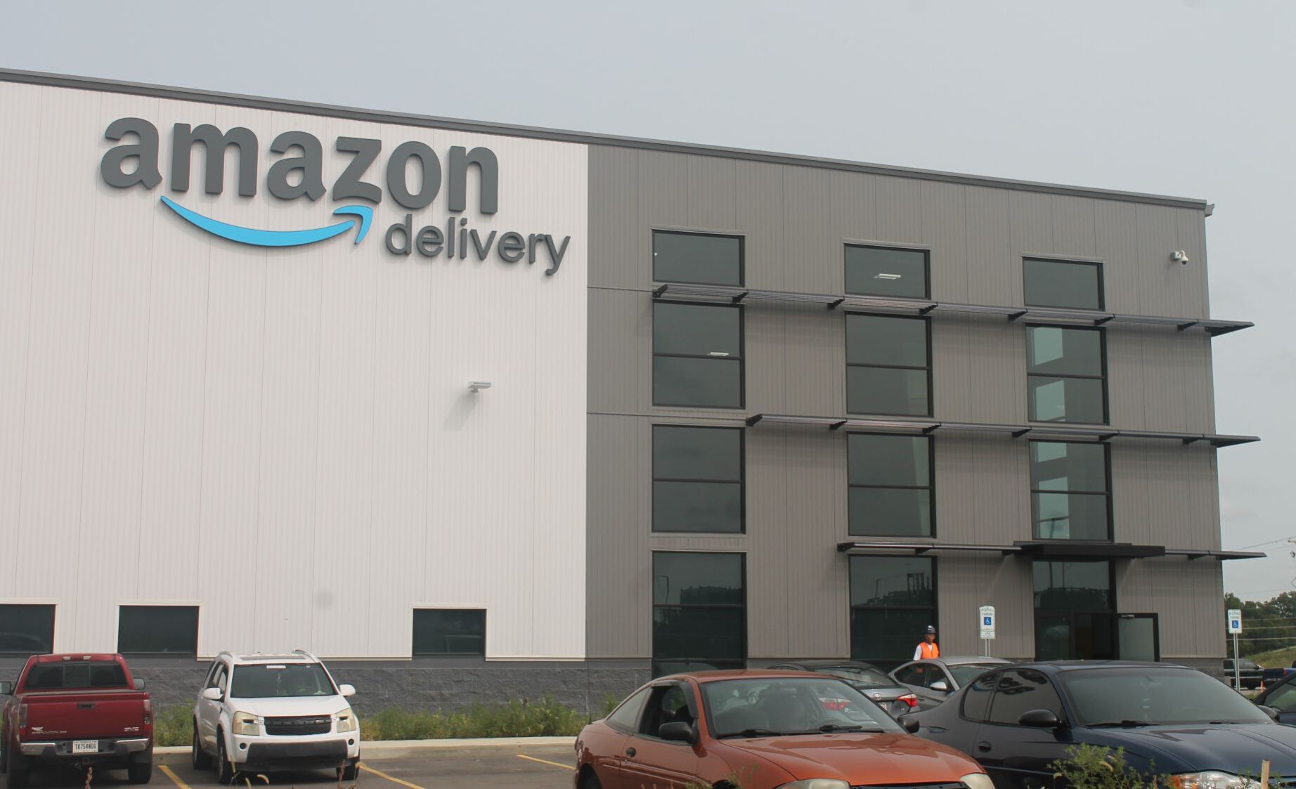 Sept. 15 - The Amazon sign is up